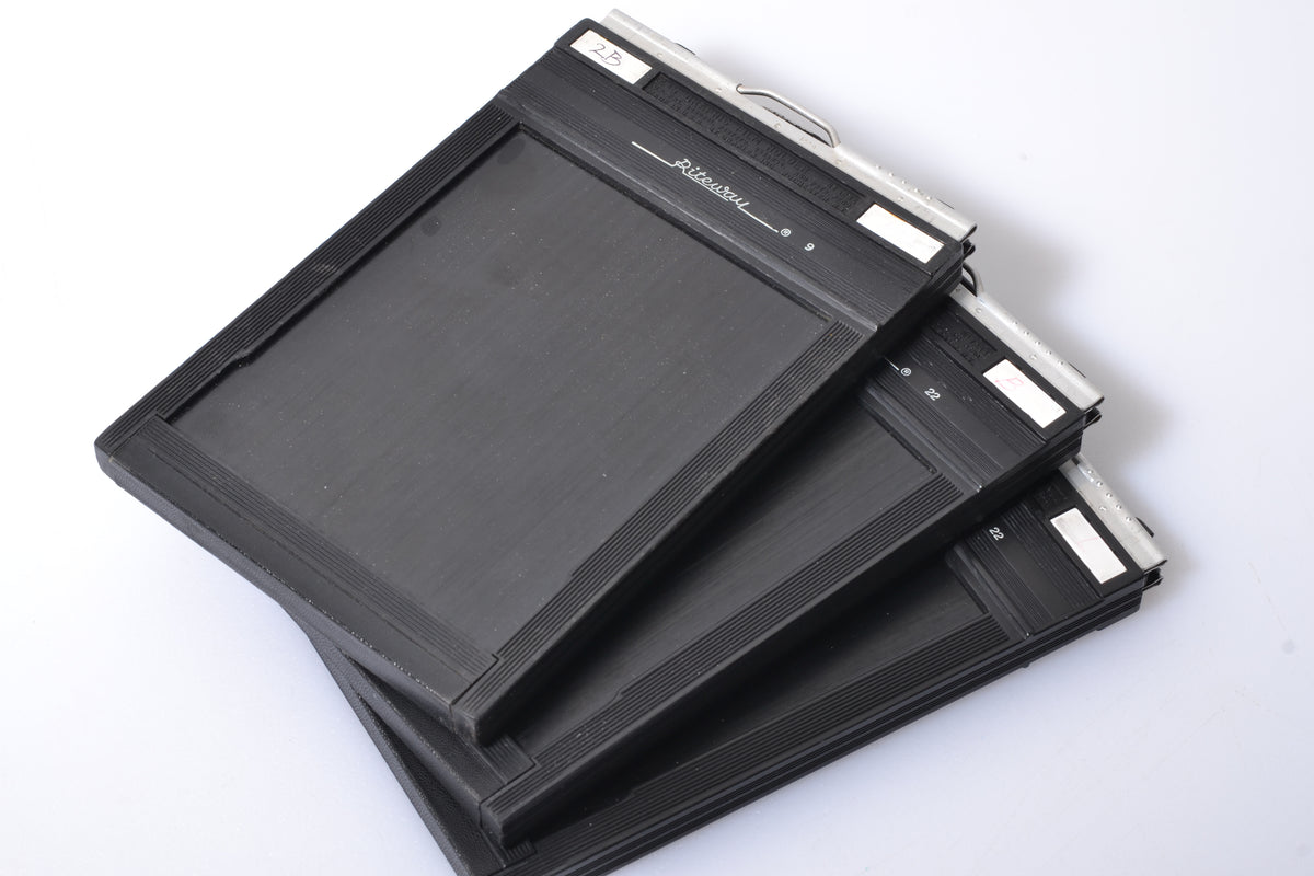 3X 4x5 Riteway Film holder sheet film holders, Clean!