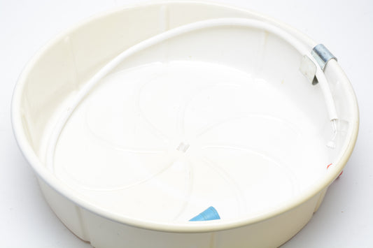 Circular Photographic Darkroom Print Washer ~19" wide, Tested, good!
