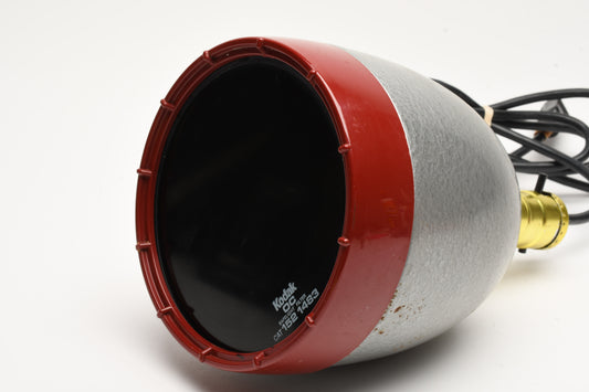 Kodak Adjustable Safelight Lamp Model B w/OC Safelight filter, Great