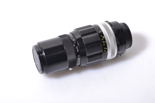 Nikon Nikkor-Q 200mm f4 Non-AI, Caps+Pouch, Good!