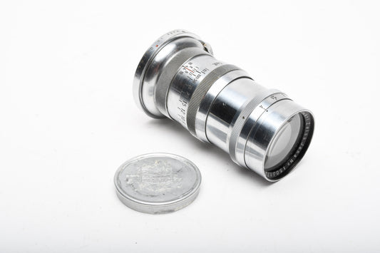 Carl Zeiss Jena Sonnar 135mm f4 Lens for Contax RF Rangefinder, Nice!