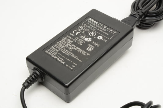 Nikon EH-30 AC Adapter Power Supply for Coolpix 800 900 950 Cameras - Genuine