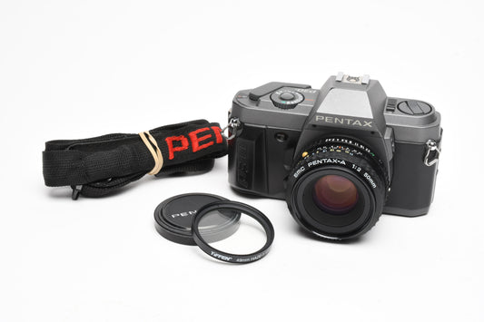 Pentax P30T 35mm SLR w/50mm f2 lens, Tested, Great condition