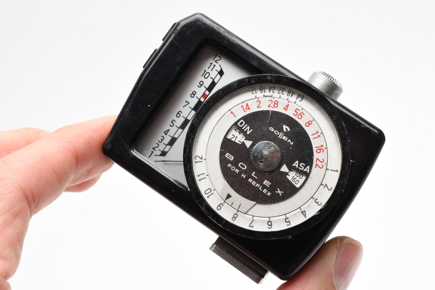 Gossen Bolex Paillard Exposure Light Meter for H Reflex Cameras, Tested