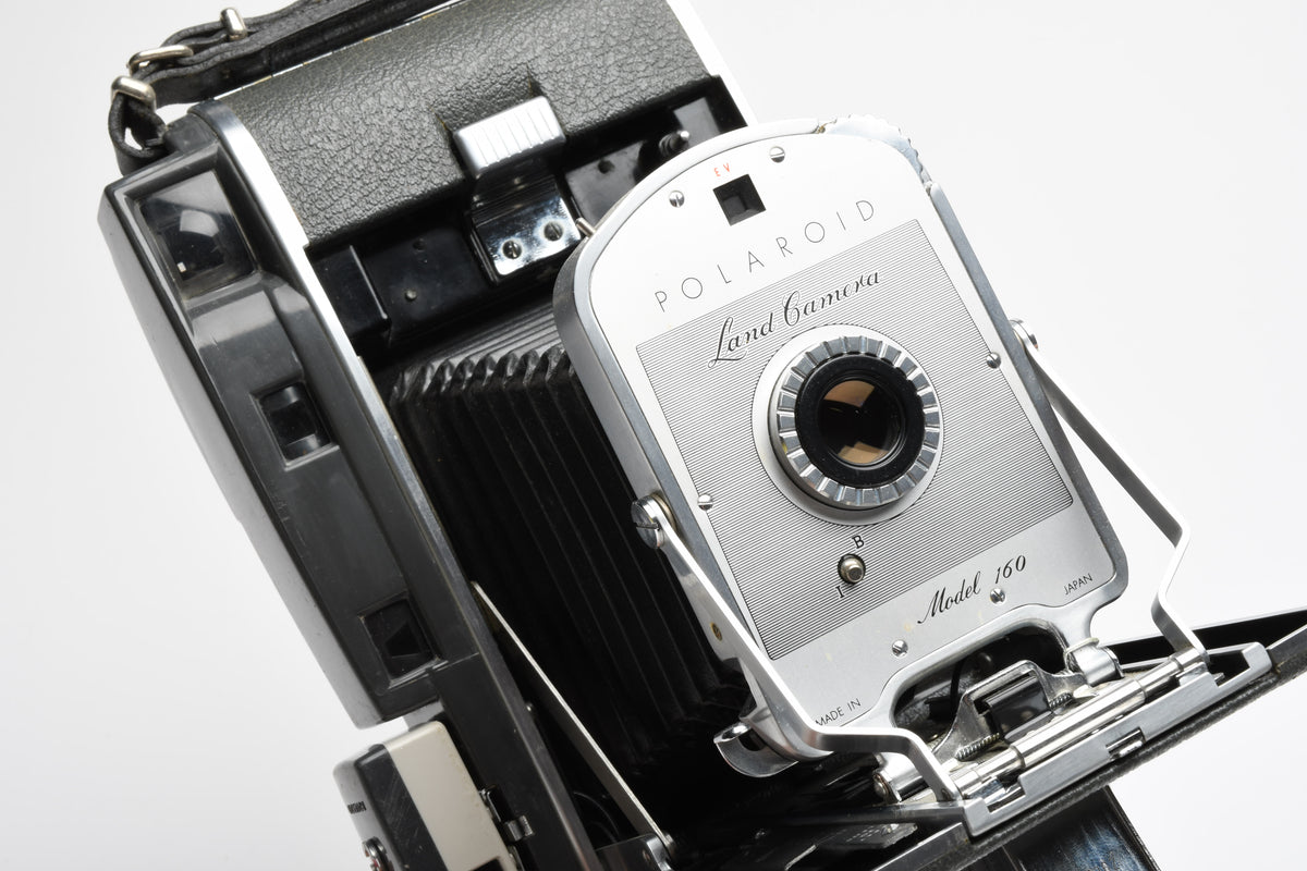 Polaroid Land camera Model 160 w/Polaroid Exposure Meter, clean, Vintage