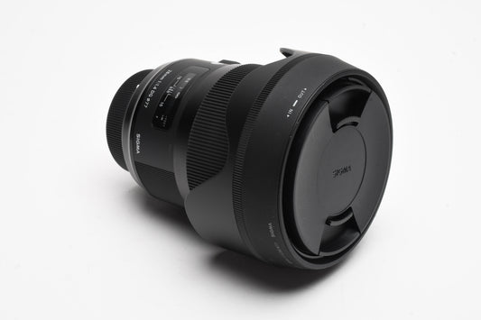 Sigma 28mm f1.4 DG HSM Nikon Mount, Mint, Boxed, USA