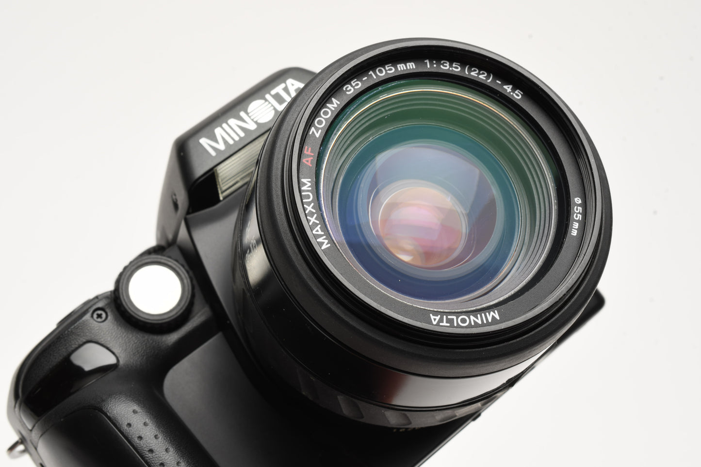 Minolta Maxxum 70 35mm SLR w/AF 35-105mm f3.5-4.5 compact zoom bundle, Great!