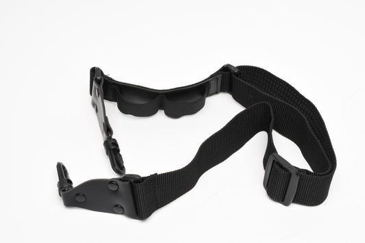 Nikon adjustable camera bag strap w/ film holders, 1.5" wide, mint-