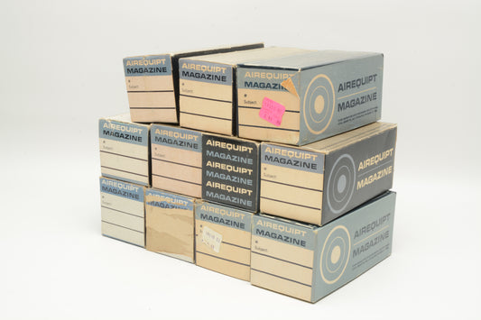 11X Airequipt metal slide trays, hold 40 35mm slides each, clean