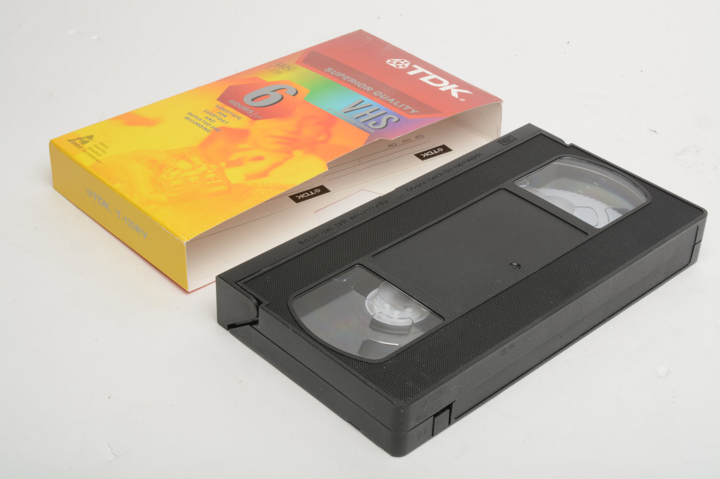 5X TDK T120RV VHS 120minutes cassettes tape, New