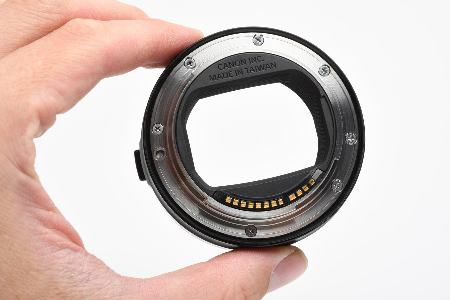 Canon Mount Adapter EF-EOS R, barely used, w/caps, Mint-