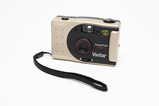 Vivitar PN2011 35mm Point&Shoot Focus Free camera, Tested