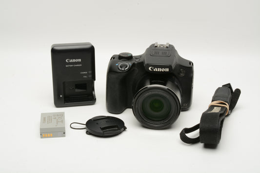 Canon Powershot SX60HS 16.1MP Digital Point&Shoot camera, Great!