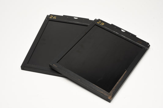 2x 8x10 Agfa sheet film holders, Very clean, light use