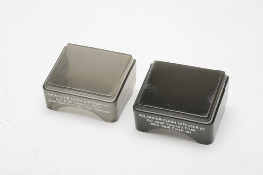 Polaroid 490 set of 2 diffusers, NIB