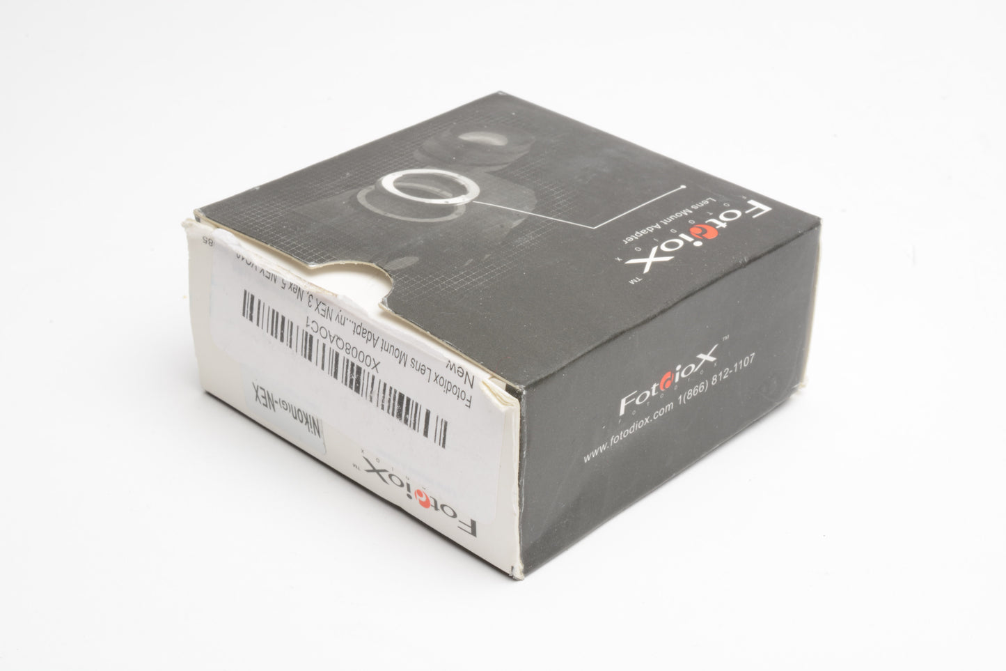 Fotodiox Lens Mount Adapter Nikon (G) to Sony NEX, boxed, Mint-