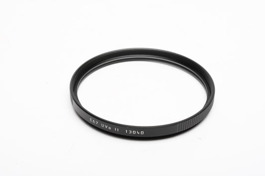 Leica E67 67mm Lens Filter UVa II Protection Filter Black 13040, NIB