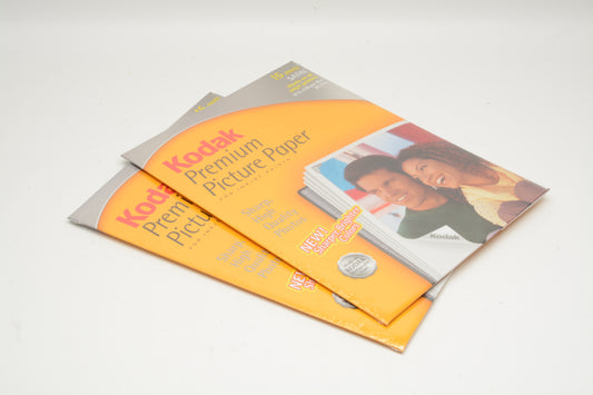 60 sheets Kodak Premium Ink Jet Photo Paper 8.5x11" High Gloss / Satin