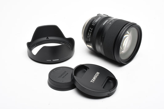 Tamron SP 24-70mm F2.8 Di VC USD G2 A032N, Mint- Nikon F, USA + Hood