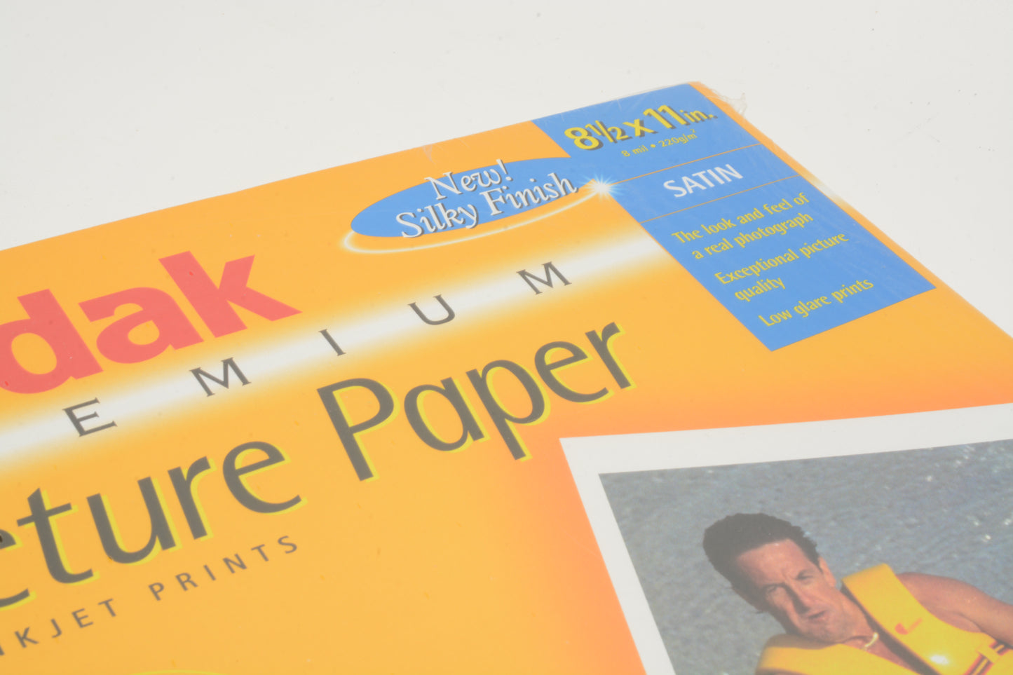 45 sheets Kodak Ultimate / Premium Ink Jet Photo Paper 8.5x11" High Gloss / Satin