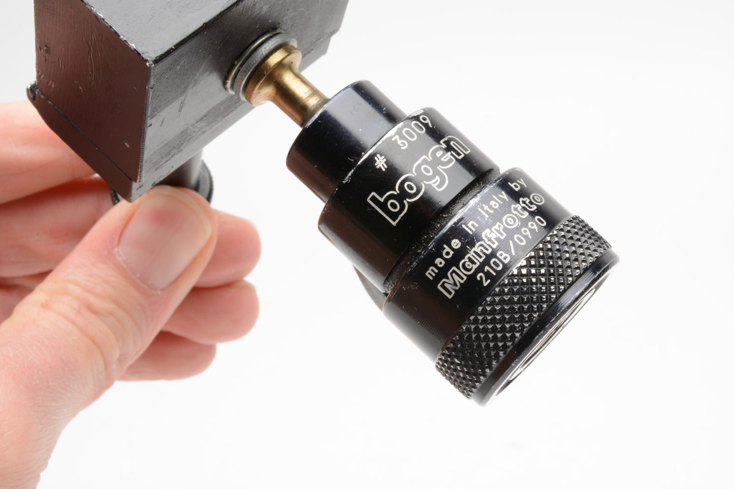 Perfected Products Clamp w/2 Hasselblad adapter plates on Bogen 3009 Head