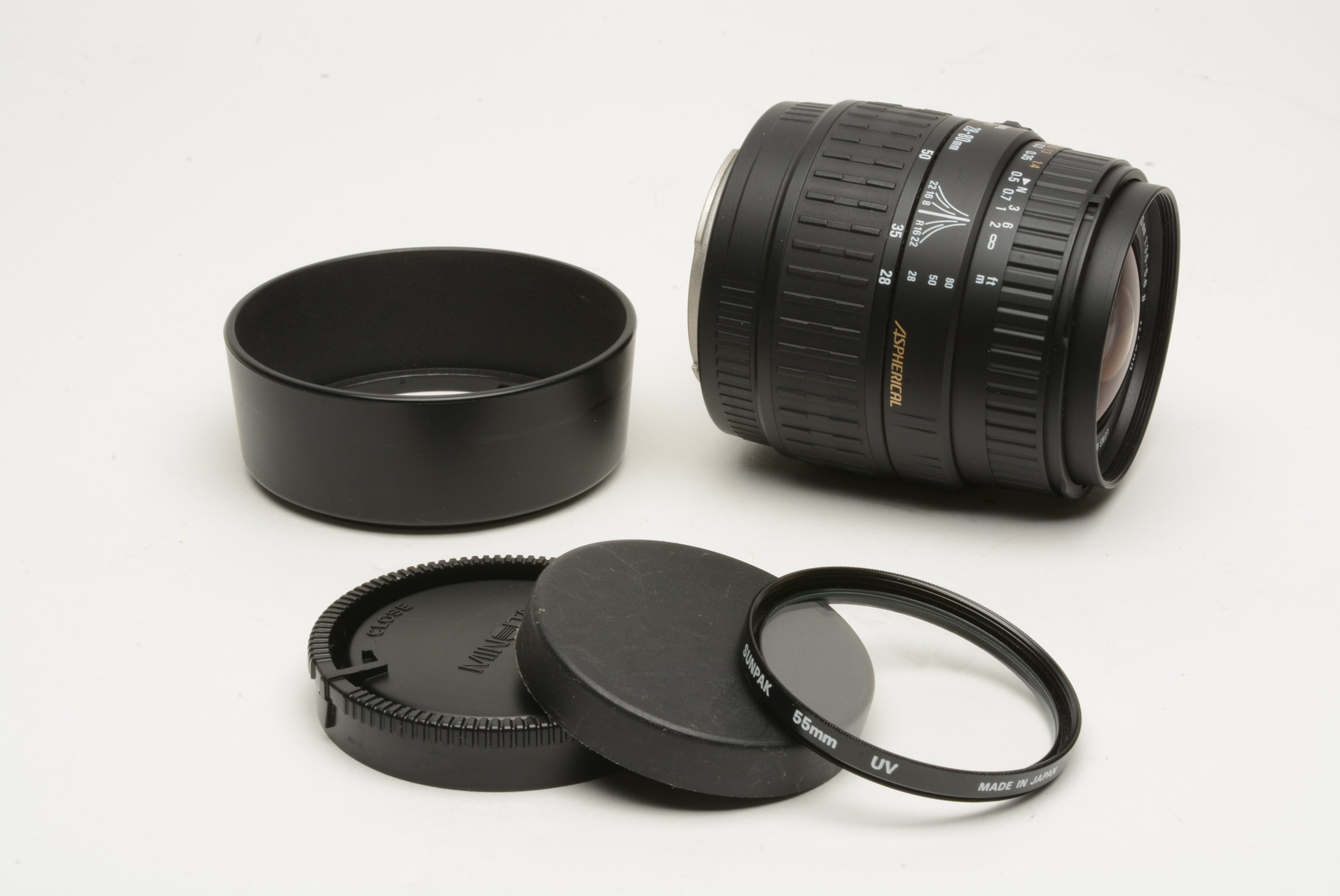 Sigma AF 28-80mm f3.5-5.6 Macro zoom Aspherical lens