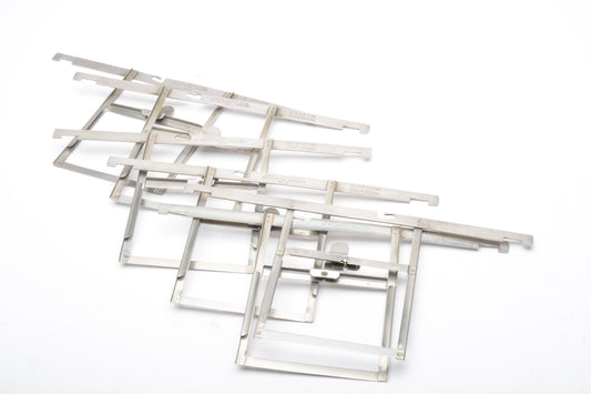 Kodak 4x5 hard rubber developing tank w/6X 2 1/2 x 3 1/2 film holders