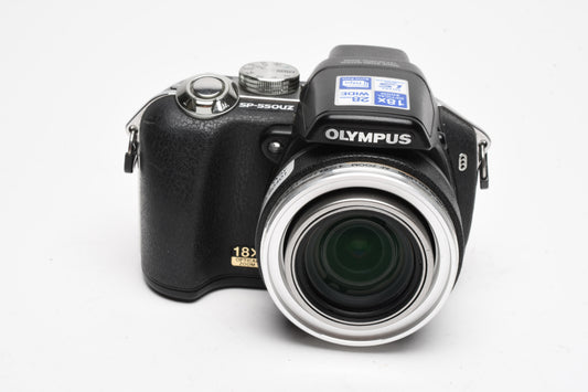 Olympus SP-550UZ 7.1MP Digital Point&Shoot, Tested, w/Nice case