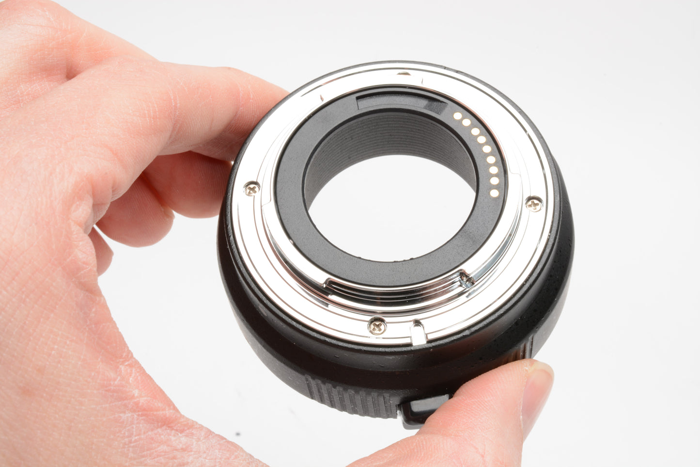 Commlite AF Adapter Canon EF to EOS M mount, caps, very gently used