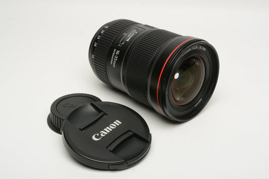 Canon EF 16-35mm f/2.8L III USM Lens, caps, Mint- Sharp! USA