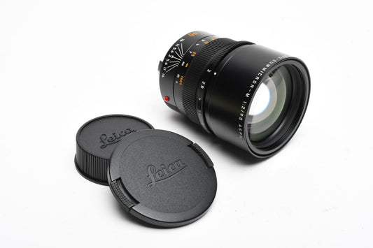 Leica 90mm f2 APO Summicron-M Asph. E55 Lens Black 11884 Mint