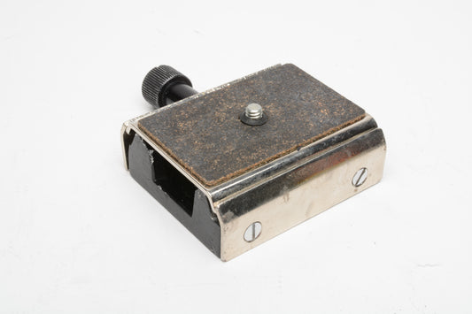 Gitzo Quick Release adapter w/3X Plates 2.25x3", Nice quality, Original