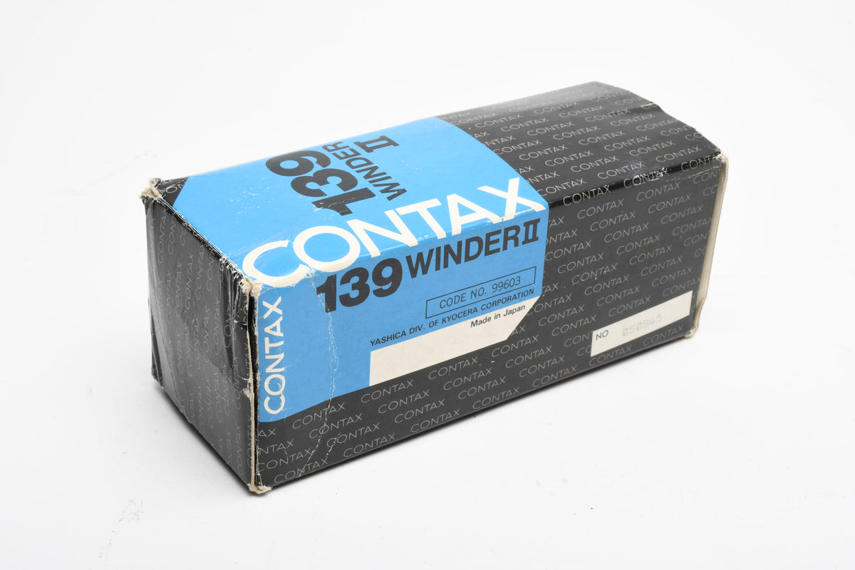 Contax 139 Winder II in box, Tested, Great!