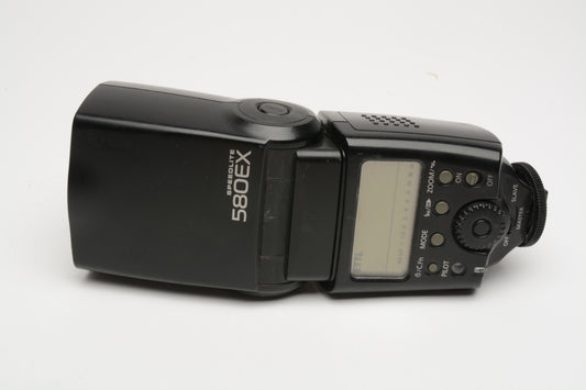 Canon 580EX Speedlite flash Tested, very good, clean