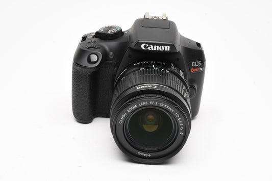 Canon Rebel T6 18MP DSLR w/18-55mm f3.5-5.6 IS II, Bag, 3133 Acts, Great