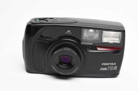 Pentax IQ Zoom 70-R 35mm Point&Shoot w/35-70mm zoom, tested