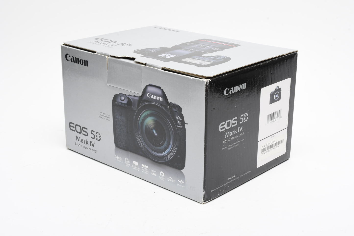 Canon EOS 5D Mark IV Body w/2X Batts, Charger, 17,944 Acts! Great!