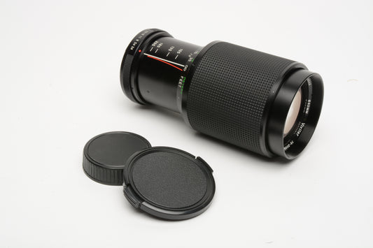 Vivitar 70-210mm f3.8 MC Telephoto zoom lens Pentax PK Mount, Nice!