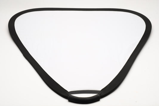 3X 29" Triangular light diffusers / reflectors: Gold, Silver, and diffusion, Very clean