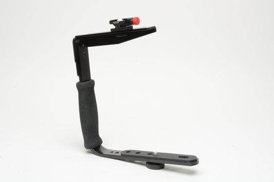 Flashpoint Quick flip 35mm camera flash bracket, Nice & Clean