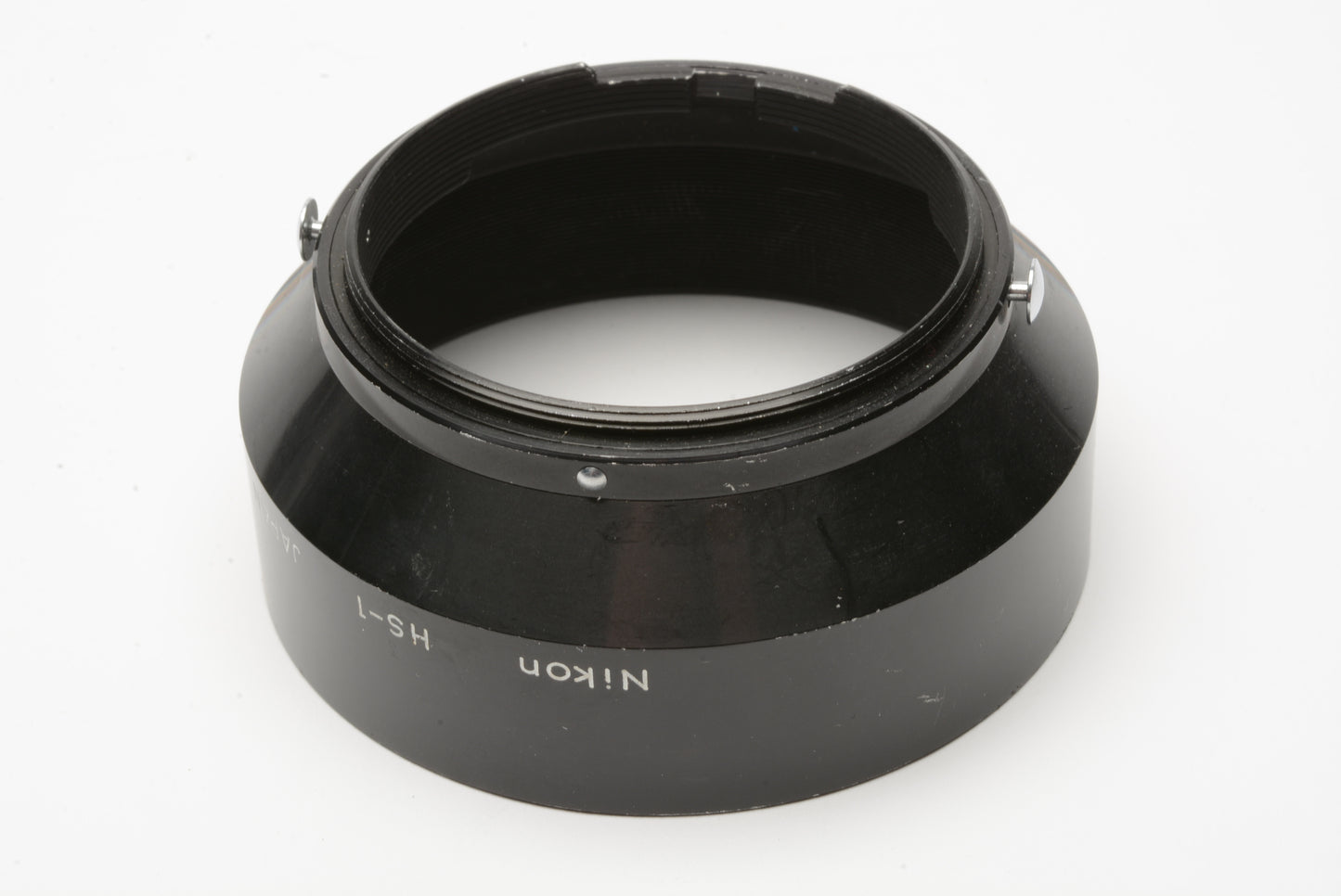 Nikon HS-1 Metal Lens Hood Snap-On Type for Nikkor Auto 50mm f1.4 Lens