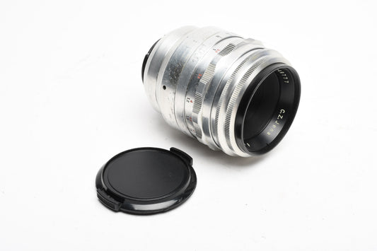 Carl Zeiss Jena Tessar 80mm F2.8 Lens Exakta Mount, Clear & Sharp!