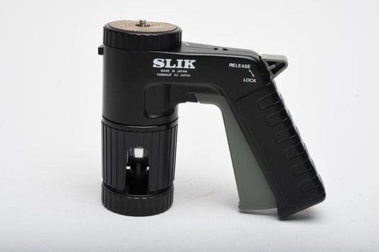 SLIK AF2100 Single Action Pistol Grip Pan head w/QR Plate, NEW