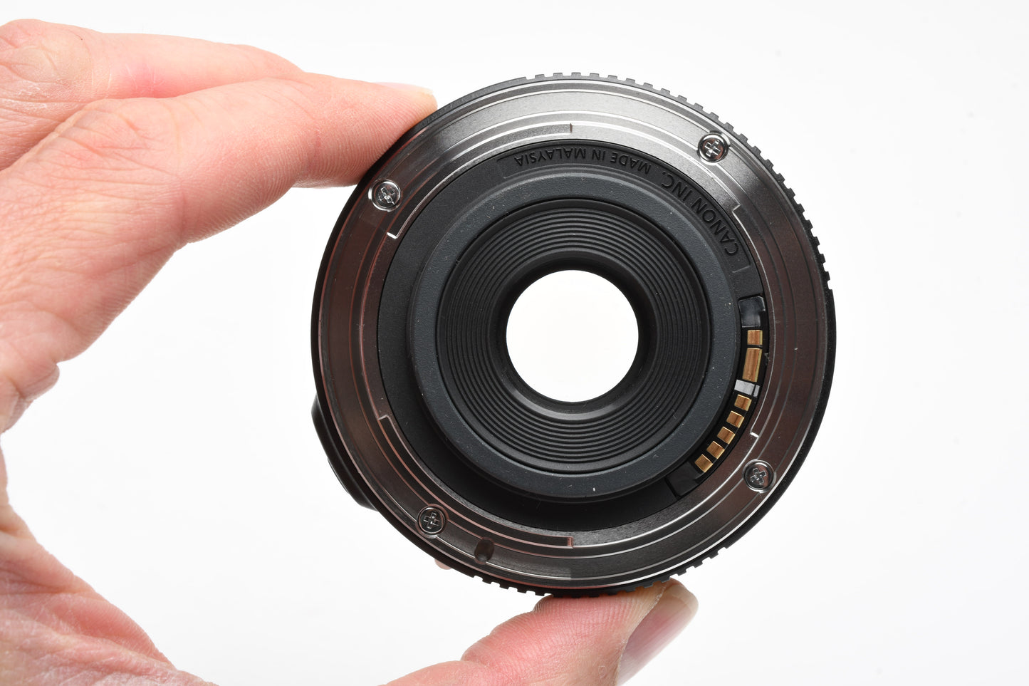 Canon EFS 24mm F2.8 STM Pancake macro lens, w/Caps, Mint