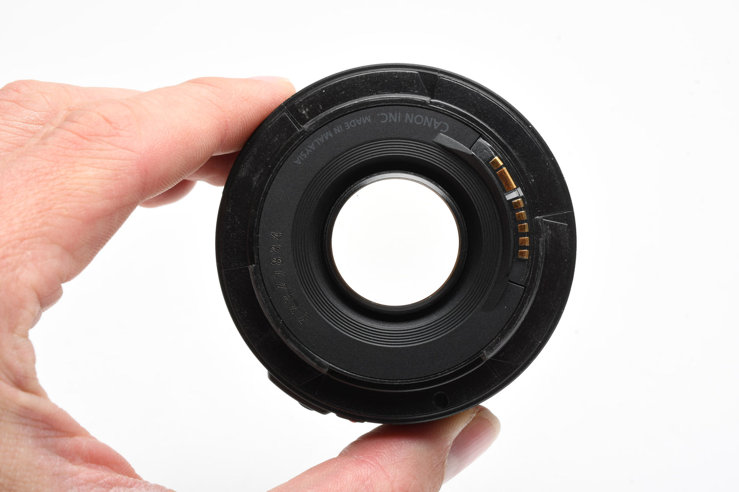 Canon EF 50mm f1.8 II prime lens, caps, Clean, + UV filter