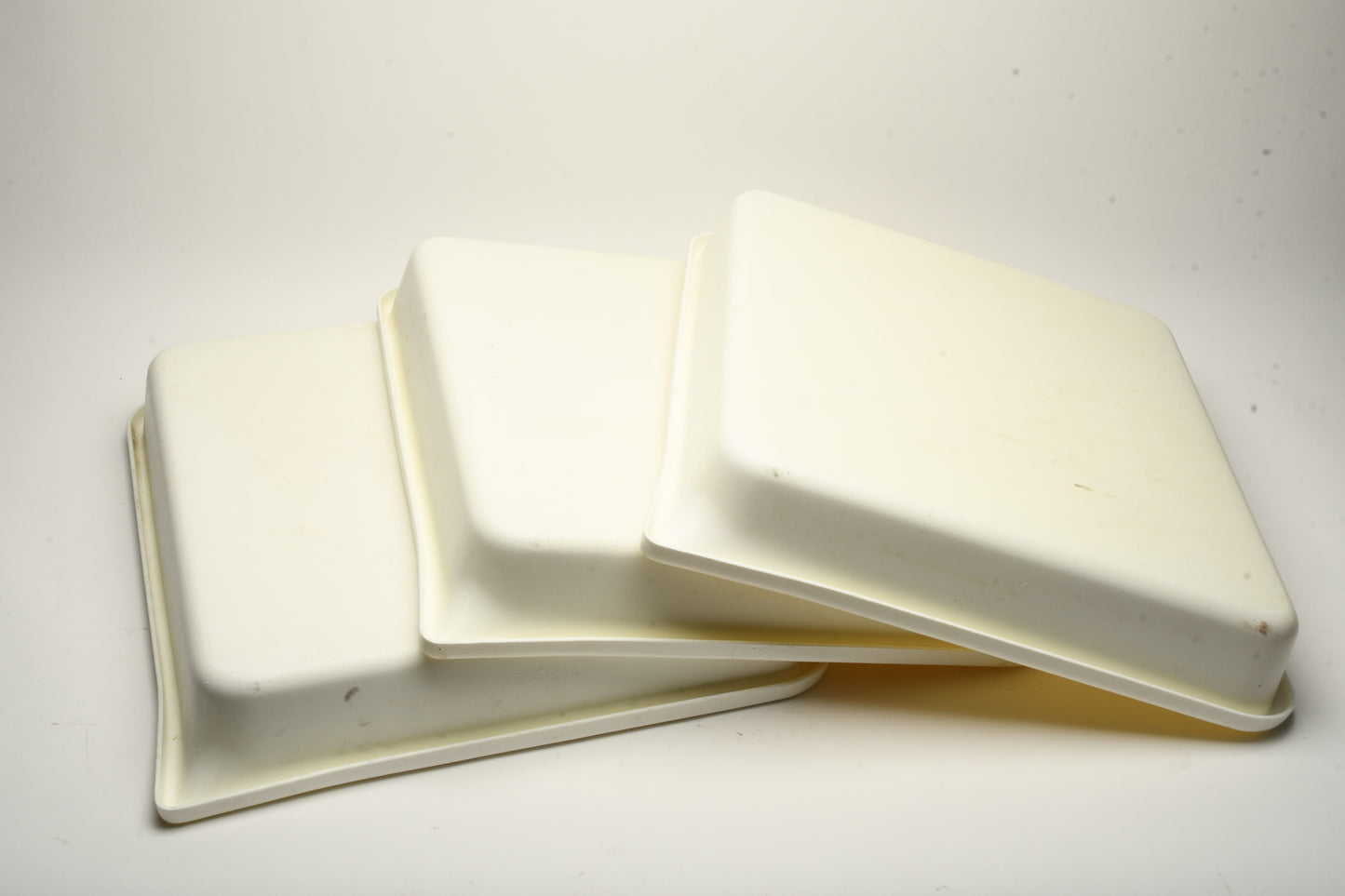 3X Cesco Lite 17x20" darkroom printing trays for up to 14x17" printing, clean