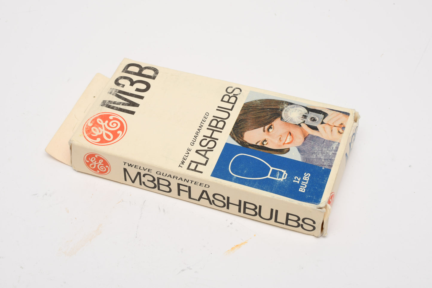 12-Lamp pack of M3B Blue bulbs (Total 12 bulbs) Boxed