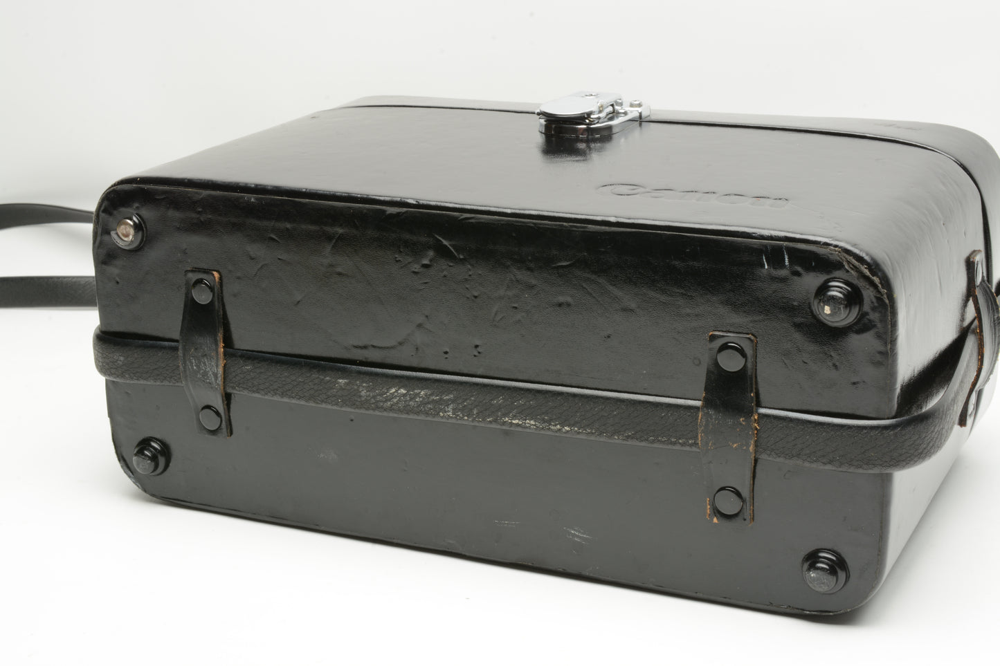 Canon vintage hard shoulder bag case ~12x5x7.5", Nice & clean