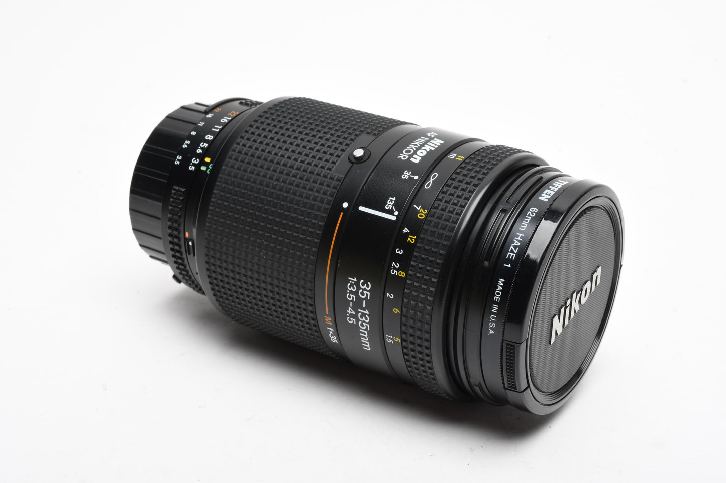 Nikon AF 70-210mm F4-5.6 zoom, caps, L37c UVvery clean