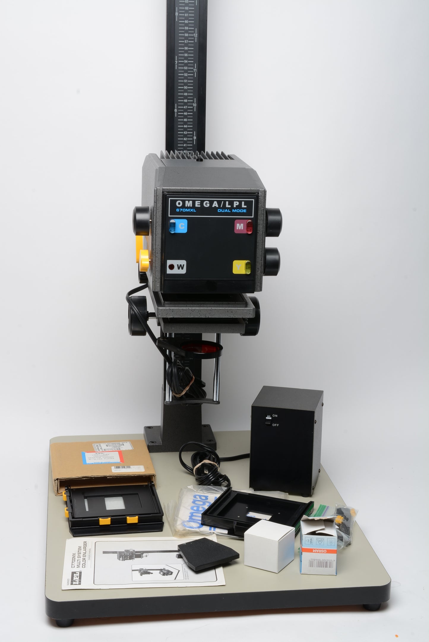 Saunders LPL Multi System C7700MX  Color & B&W Enlarger system, carrier, lens, bulbs NEW!